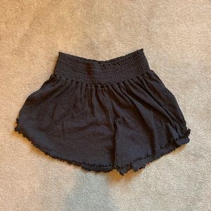 Project Social Tee Smocked Gray Shorts